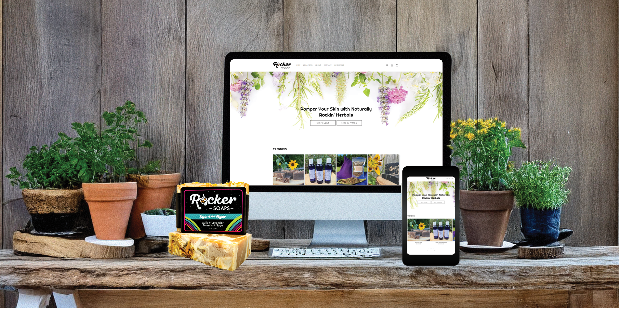 Celebrating Rocker Soaps: Earth-Friendly Care for Your Body and Mind